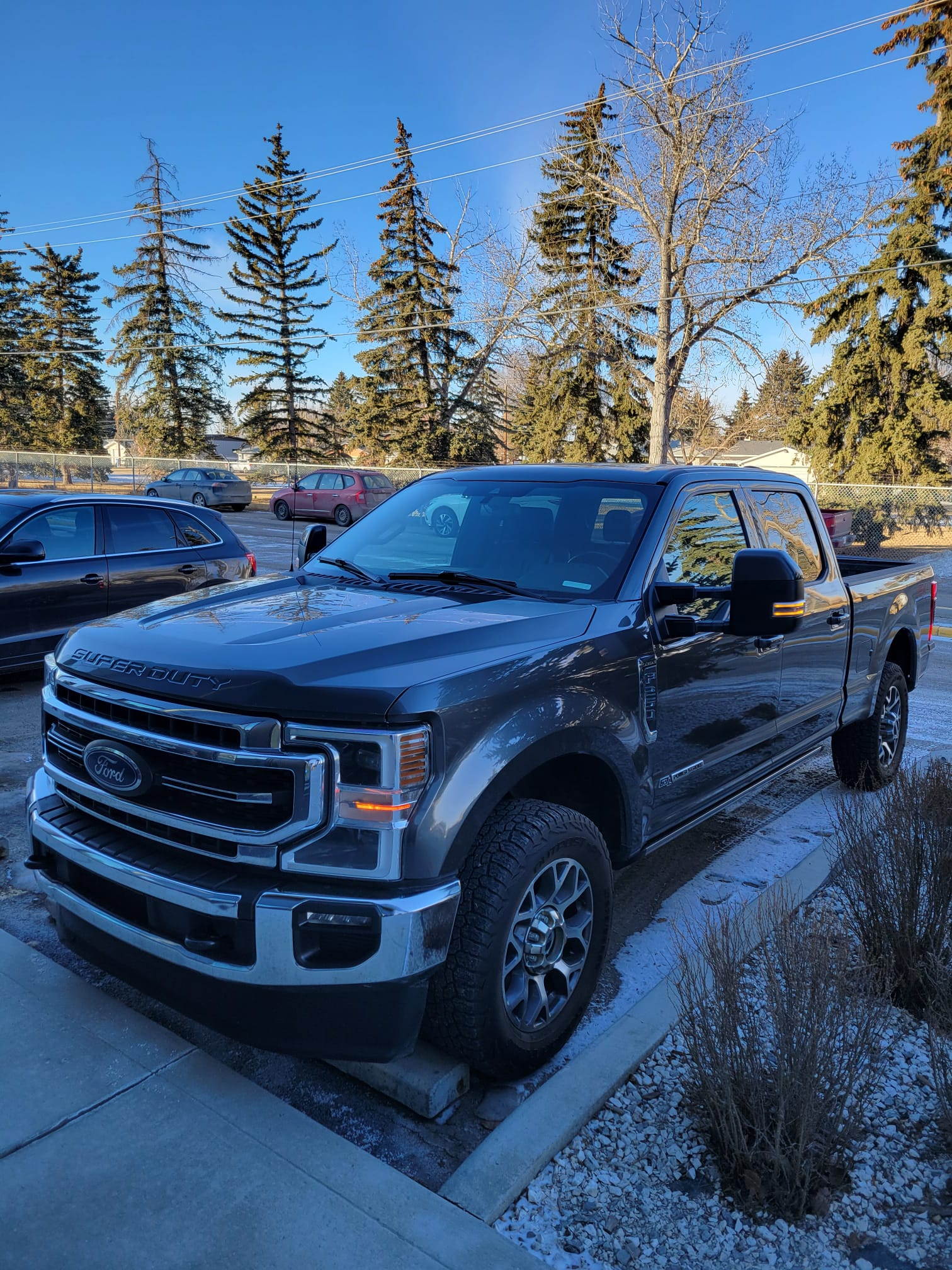 Ford Super Duty front view
