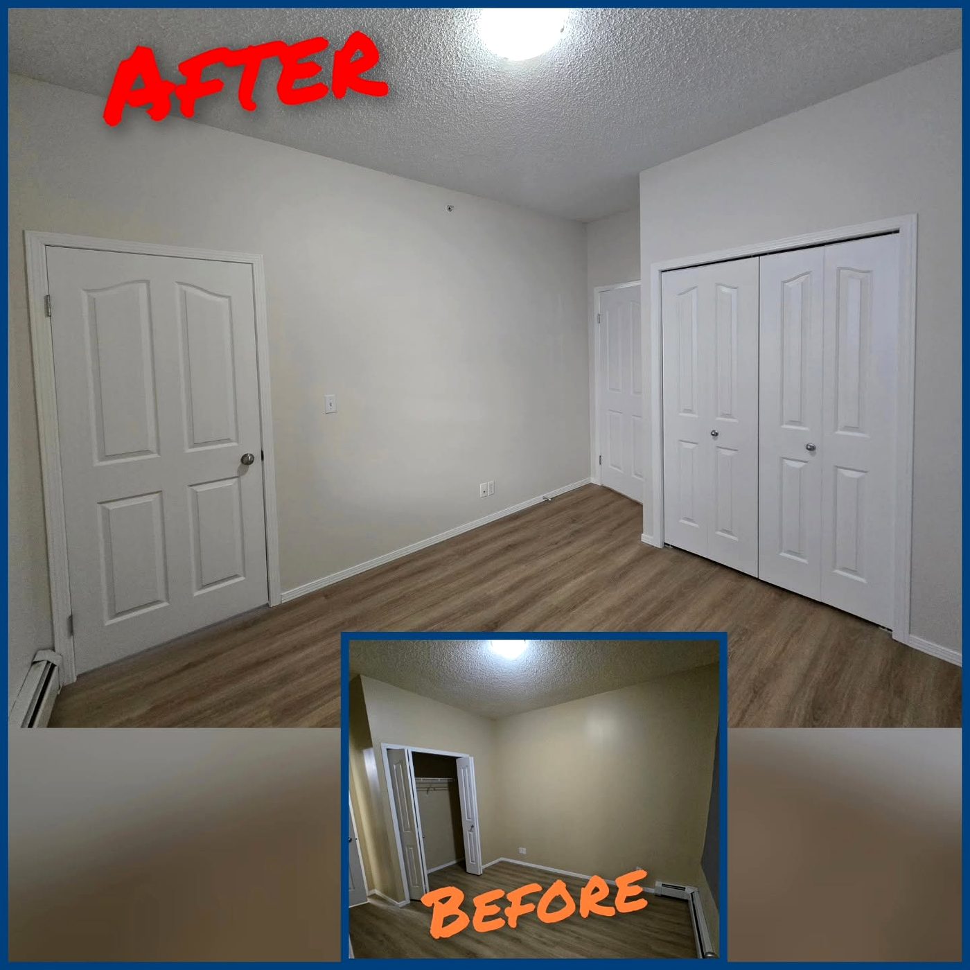 Bedroom transformation