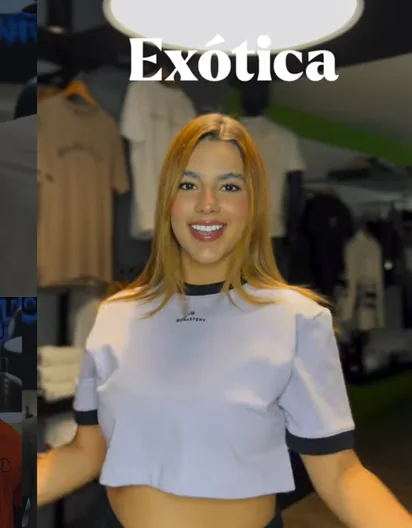 Modelo look Exótica