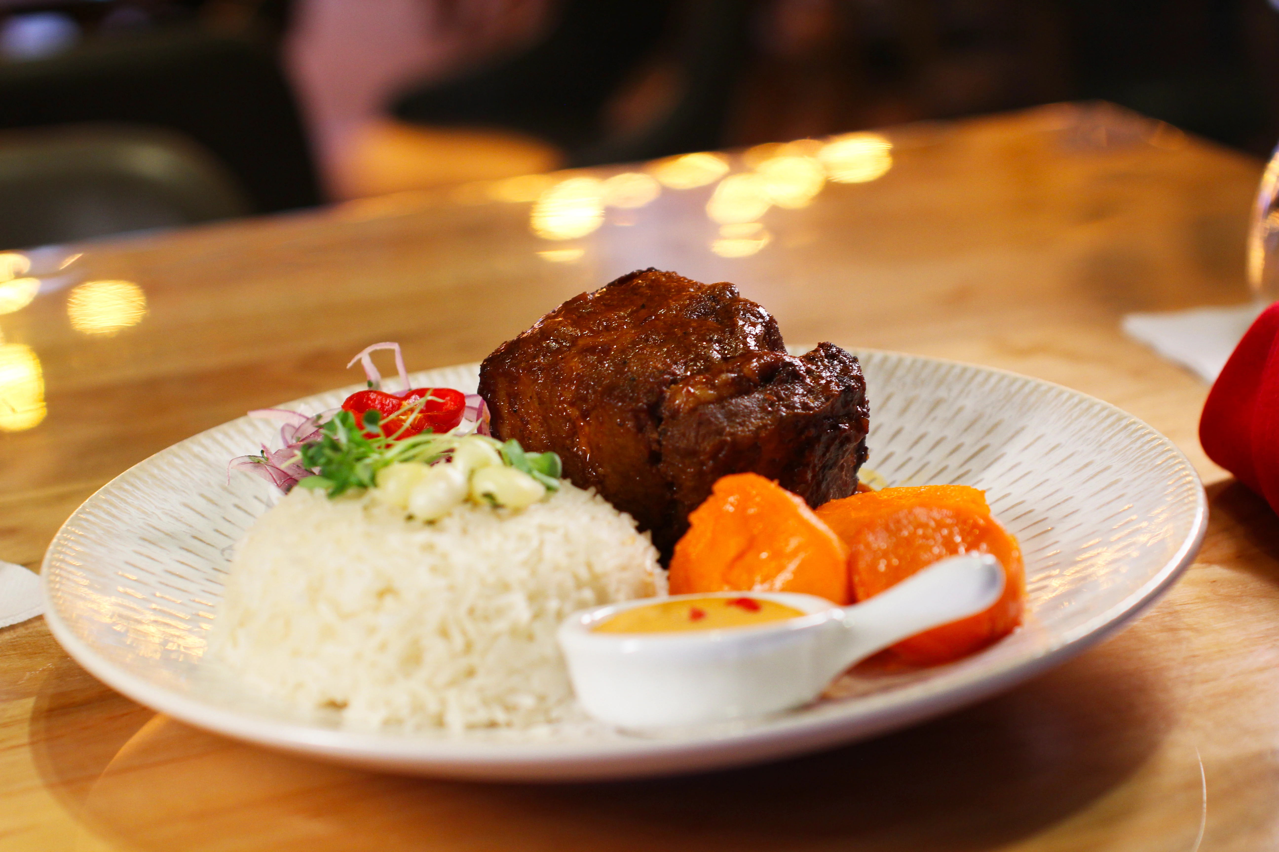 Traditional Peruvian main course